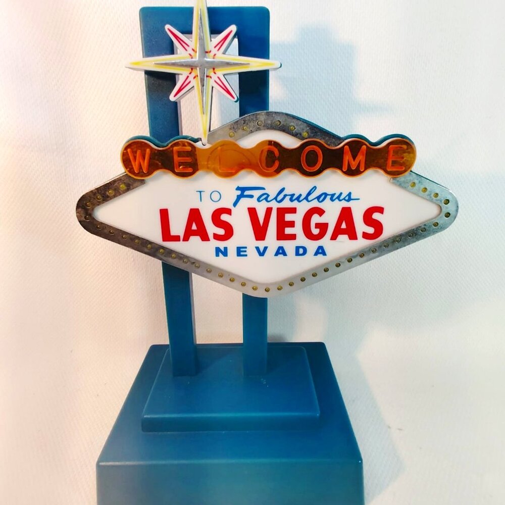 Vintage “Welcome To Fabulous Las Vegas” Light Up NO CABLE INCLUDED C14-B130